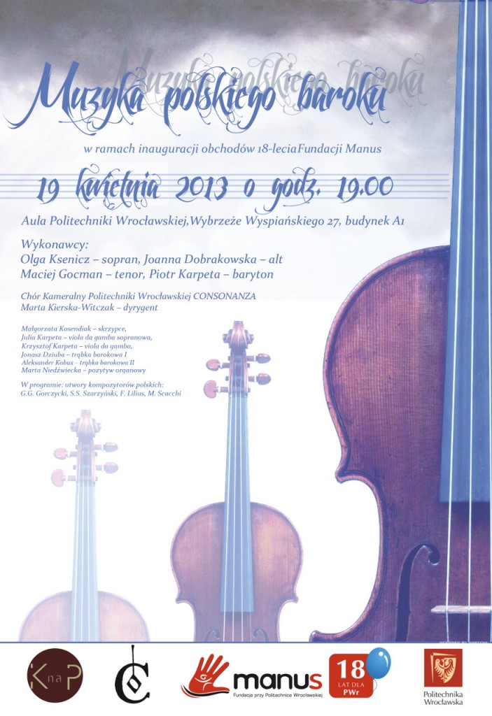 Muzyka Polskiego Baroku Muzyka Polskiego Baroku